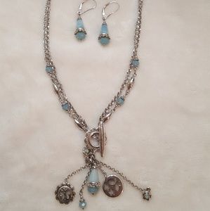 Brighton necklace and earrings set